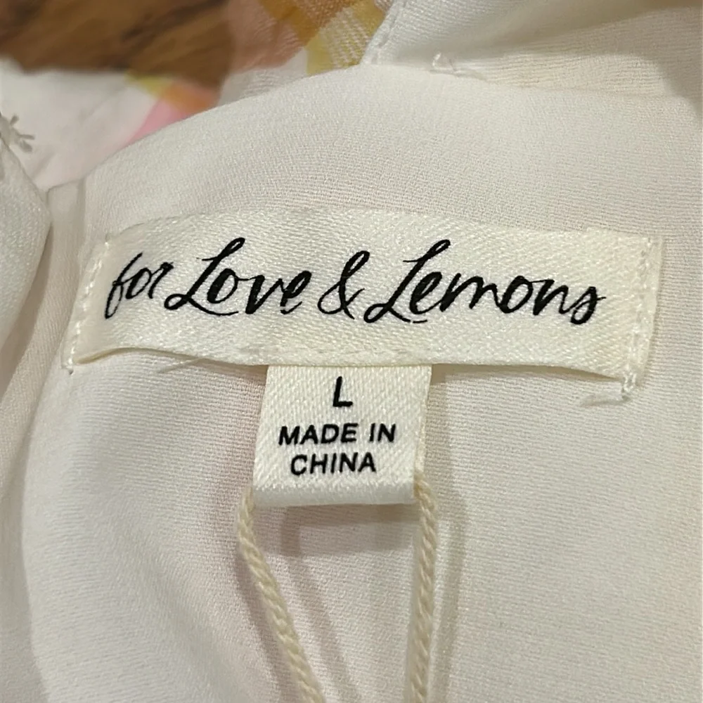 For Love & Lemons Rue Gingham Mini Dress - Picture 11 of 15